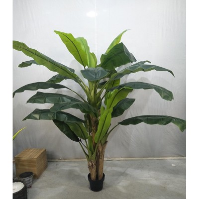 240CM (94 inches) height indoor plastic artificial plants banana decorative tree bonsai, banana tree plant bonsai artificial