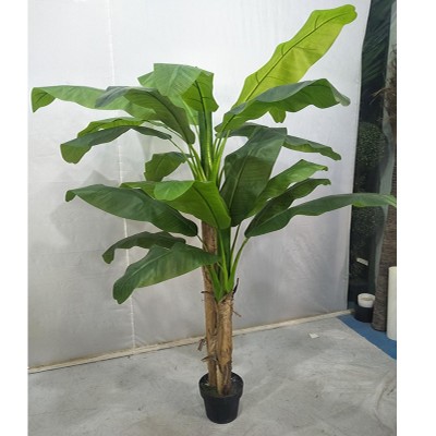 180CM (71 inches) height indoor plastic artificial plants banana decorative tree bonsai, large banana tree plant artificial