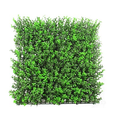 50*50cm ultraviolet-proof and fire retardant outdoor decorative artificial double color Lysimachia christina grass wall panel