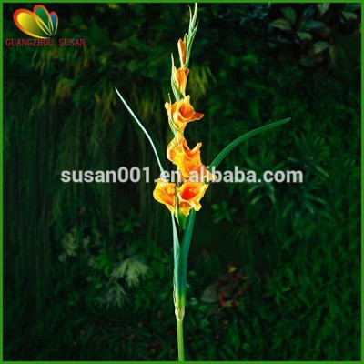 Artificial gladiolus flower large colorful real touch gladiolus flowers