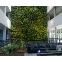 indoor vertical Artificial Hanging Plant Wall,outdoor uv resistant artificial grass plant wall panel