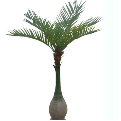 cheap price 250cm height artificial bottle shape coconut palm tree, cheap indoor artificial plants