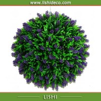 Decorative Artificial Grass Flower Ball Artificial Lavender Ball Lavender Flower Ball