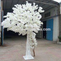 White wedding ornament fake blossom tree with silk flower decoration