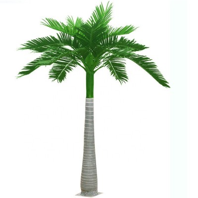 cheap price 350cm height artificial foxtail palm tree, artificial plants home decor