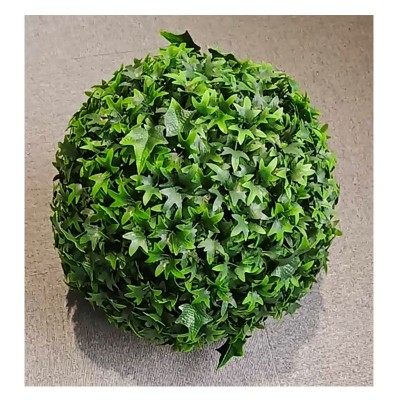 outdoor garden decorative in stock different size artificial Ivy leaves ball , cheap artificial topiary ball plants for sale