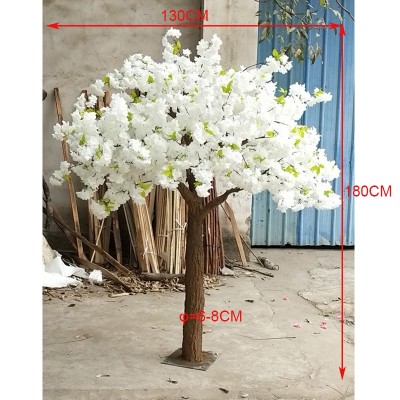 180cm/6ft height artificial indoor cherry blossom flower tree centerpiece for wedding decoration, sakura tree artificial